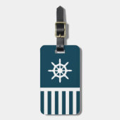 Nautical Design Gepäckanhänger (Vorderseite vertikal)