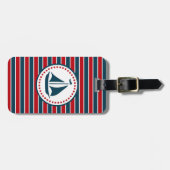 Nautical Design Gepäckanhänger (Vorderseite horizontal)