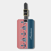 Nautical Design Gepäckanhänger (Vorderseite vertikal)