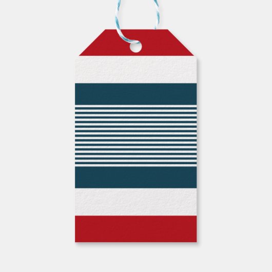 Nautical Design Geschenkanhänger (Rückseite)