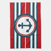 Nautical Design Geschirrtuch (Vertikal)