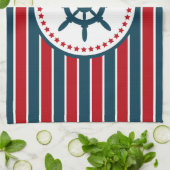 Nautical Design Geschirrtuch (Gefaltet)