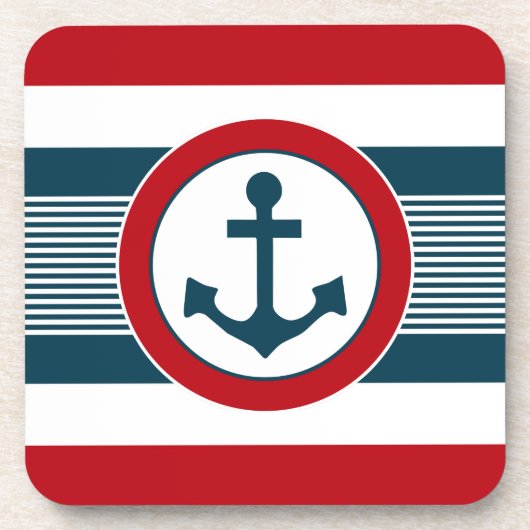 Nautical Design Getränkeuntersetzer (Vorderseite)