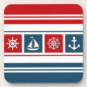 Nautical Design Getränkeuntersetzer (Vorderseite)