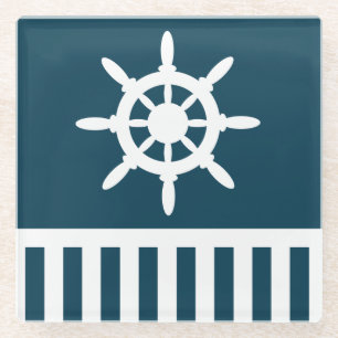Nautical Design Glasuntersetzer