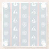 Nautical Design Glasuntersetzer (Rückseite)