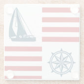 Nautical Design Glasuntersetzer (Rückseite)