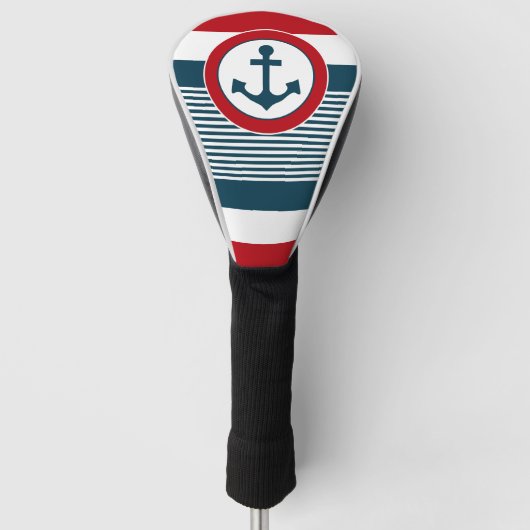 Nautical Design Golf Headcover (Vorderseite)
