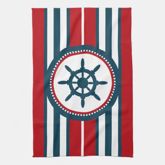 Nautical Design Handtuch (Vertikal)