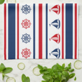 Nautical Design Handtuch (Gefaltet)