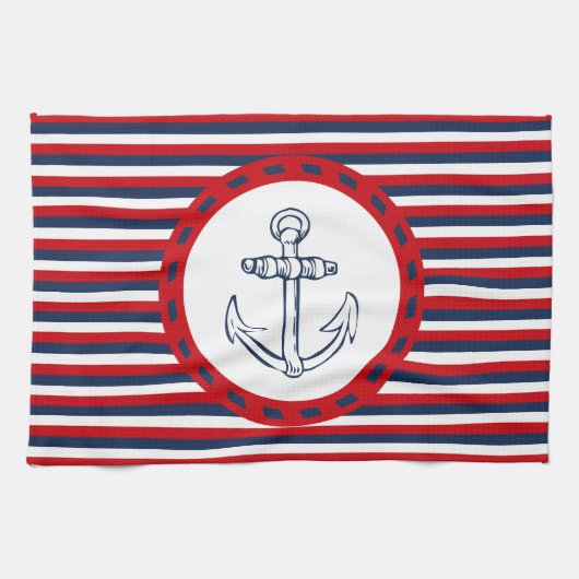 Nautical Design Handtuch (Horizontal)