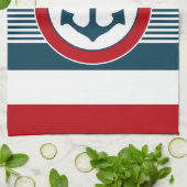 Nautical Design Handtuch (Gefaltet)