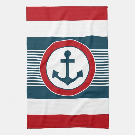 Nautical Design Handtuch (Vertikal)