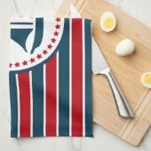 Nautical Design Handtuch (Viertel Falte)