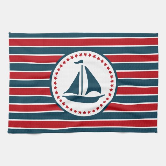 Nautical Design Handtuch (Horizontal)