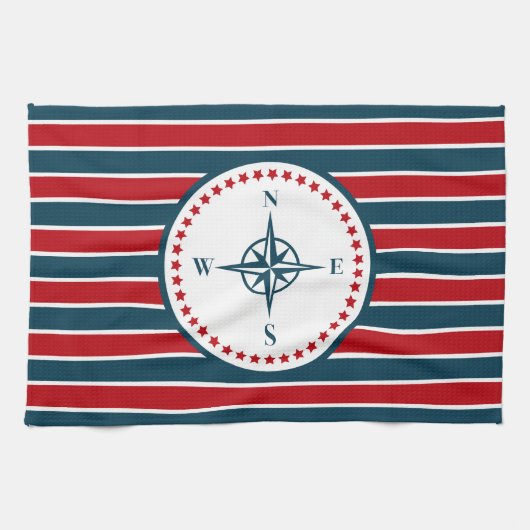 Nautical Design Handtuch (Horizontal)