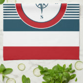 Nautical Design Handtuch (Gefaltet)