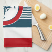 Nautical Design Handtuch (Viertel Falte)