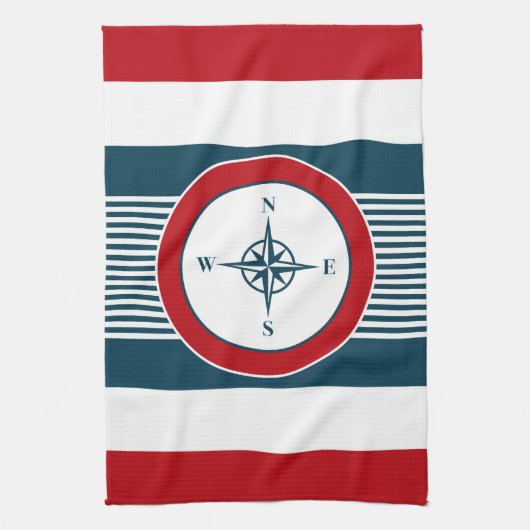 Nautical Design Handtuch (Vertikal)