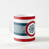 Nautical Design Kaffeetasse (Vorderseite Links)