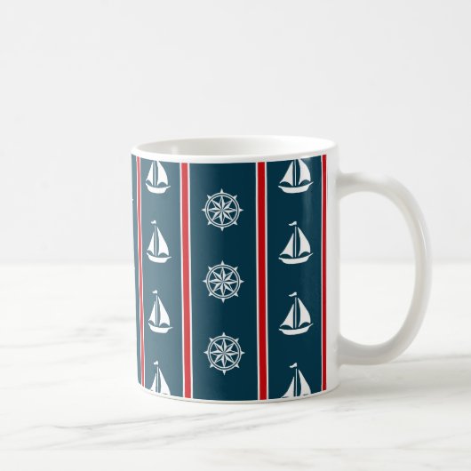 Nautical Design Kaffeetasse (Rechts)