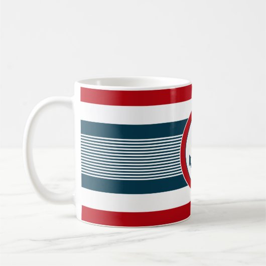 Nautical Design Kaffeetasse (Links)