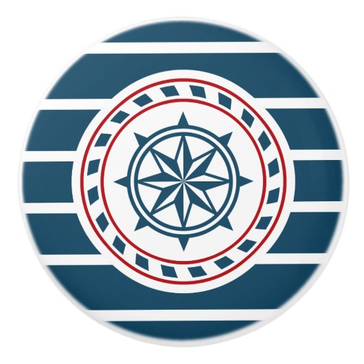 Nautical Design Keramikknauf (Vorderseite)