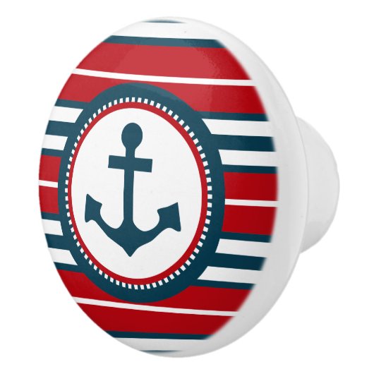 Nautical Design Keramikknauf (Rechts)