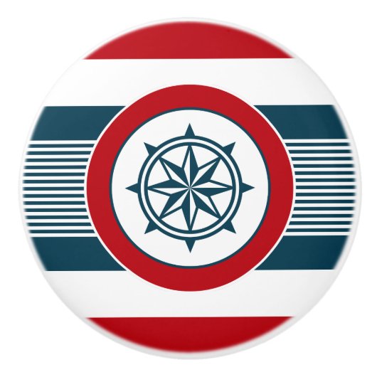 Nautical Design Keramikknauf (Vorderseite)