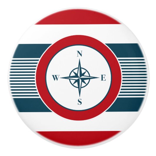 Nautical Design Keramikknauf (Vorderseite)