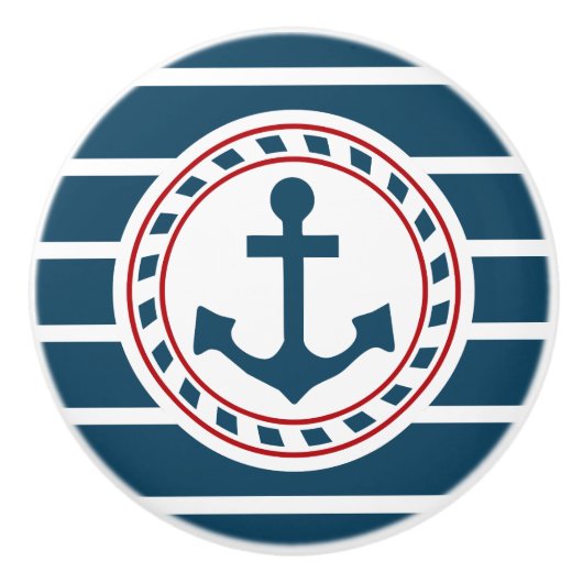 Nautical Design Keramikknauf (Vorderseite)