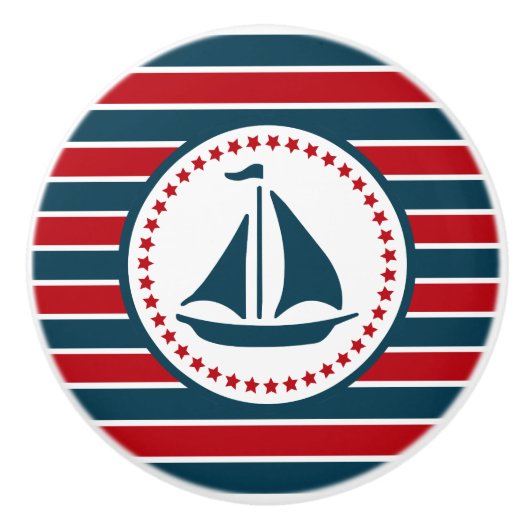 Nautical Design Keramikknauf (Vorderseite)