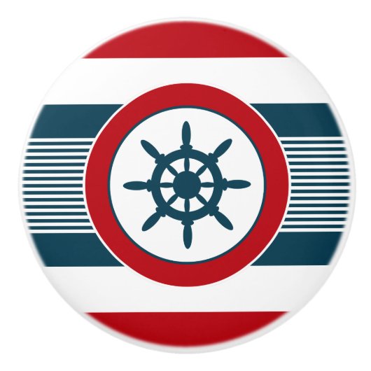 Nautical Design Keramikknauf (Vorderseite)