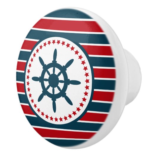 Nautical Design Keramikknauf (Rechts)