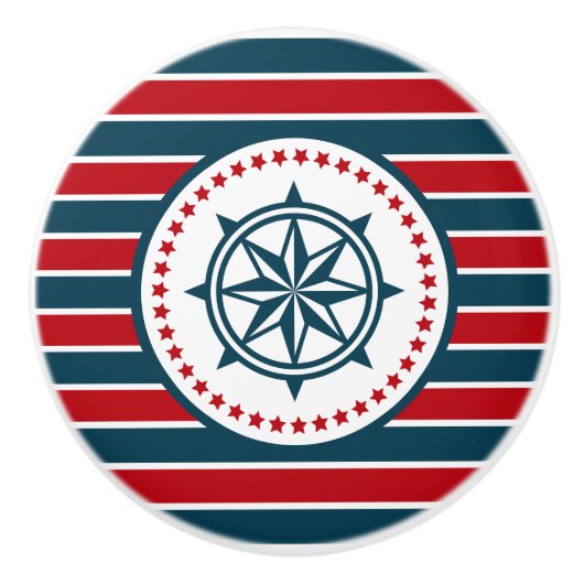 Nautical Design Keramikknauf (Vorderseite)