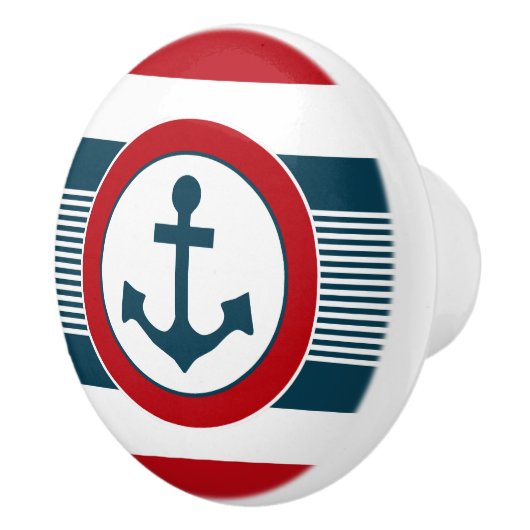 Nautical Design Keramikknauf (Rechts)