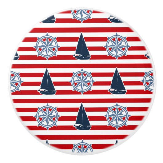 Nautical Design Keramikknauf (Vorderseite)