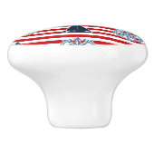 Nautical Design Keramikknauf (Seitenansicht)