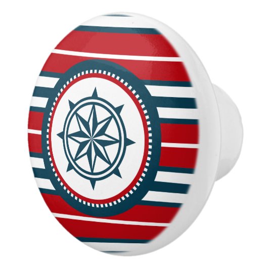 Nautical Design Keramikknauf (Rechts)