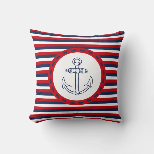 Nautical Design Kissen (Vorderseite)
