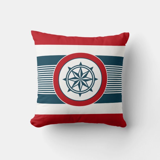 Nautical Design Kissen (Vorderseite)