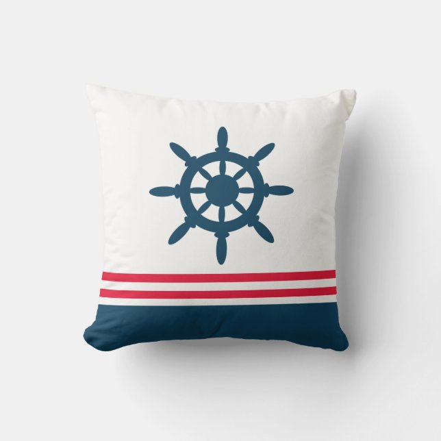Nautical Design Kissen (Vorderseite)