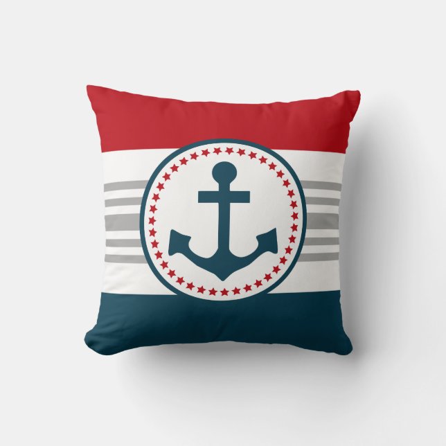 Nautical Design Kissen (Vorderseite)
