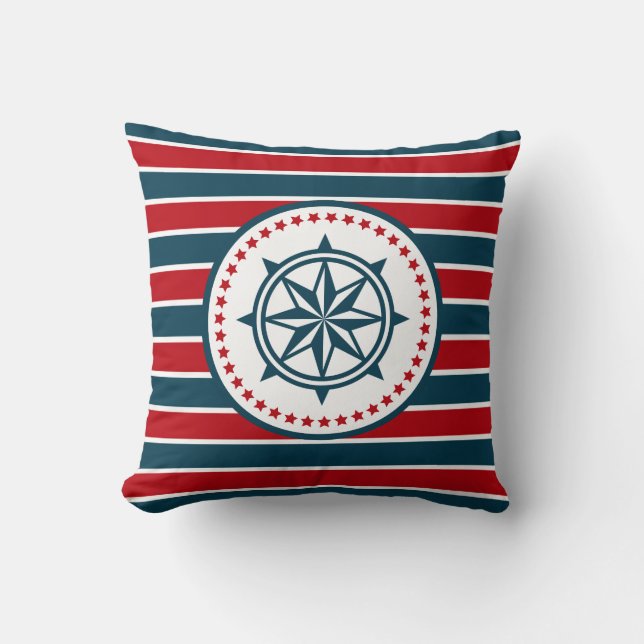Nautical Design Kissen (Vorderseite)