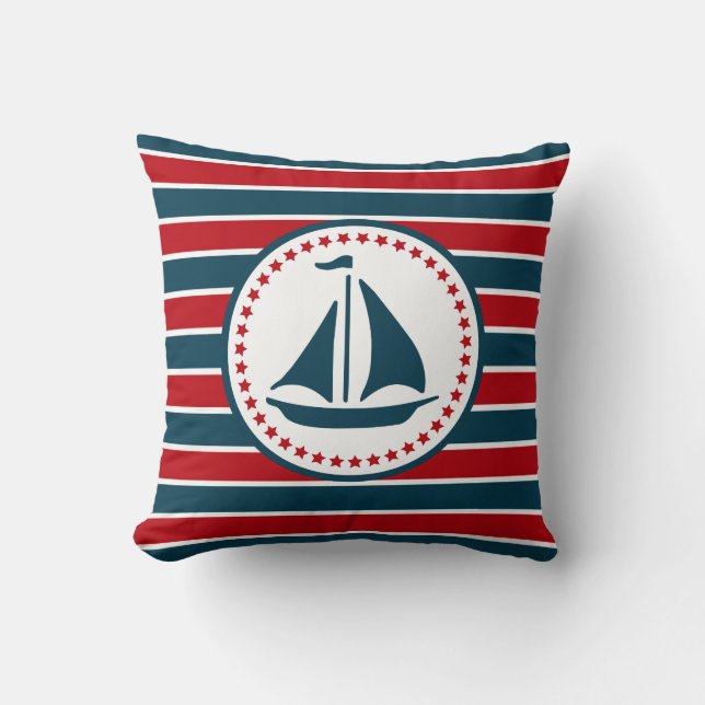 Nautical Design Kissen (Vorderseite)