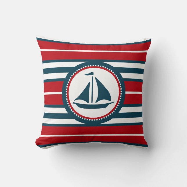 Nautical Design Kissen (Vorderseite)