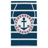 Nautical Design Kleine Geschenktüte (Rückseite)