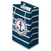 Nautical Design Kleine Geschenktüte (Rückseite Schrägansicht)