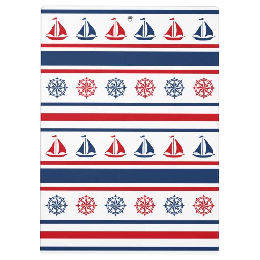 Nautical Design Klemmbrett (Rückseite)