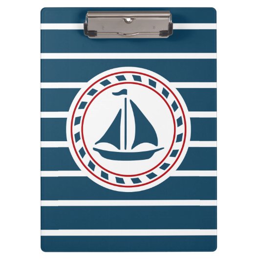 Nautical Design Klemmbrett (Vorderseite)